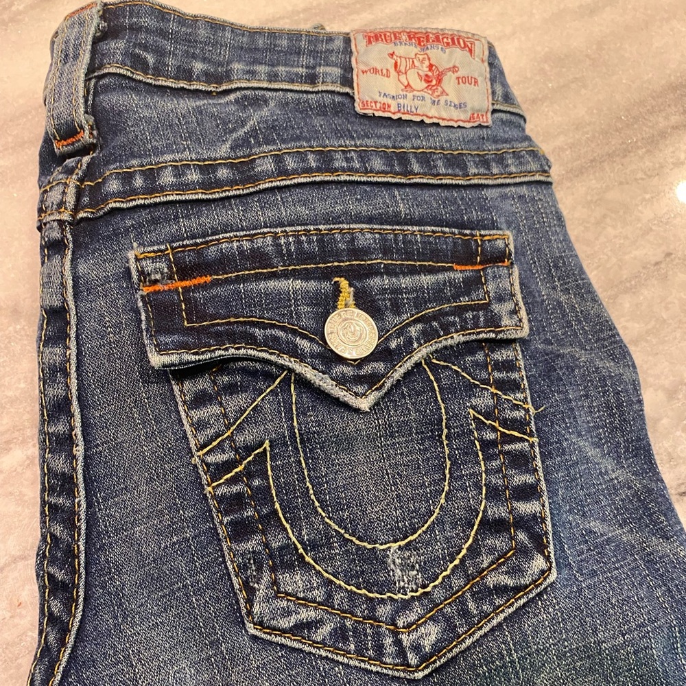 True Religion Straight Leg Jeans Size:29
